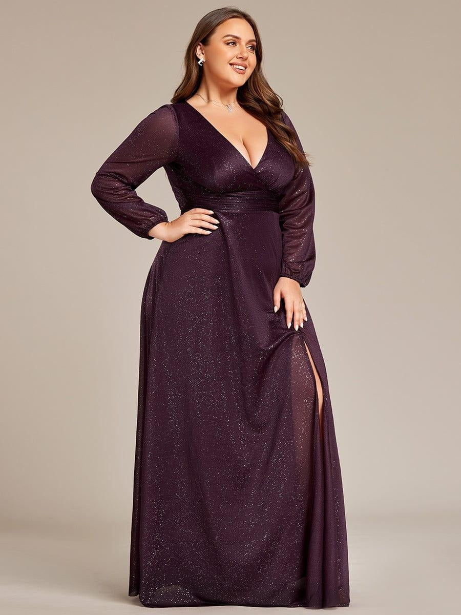 Luxury Black Wrap Maxi Gown for Women | Evening Party & Cocktail Dress Black