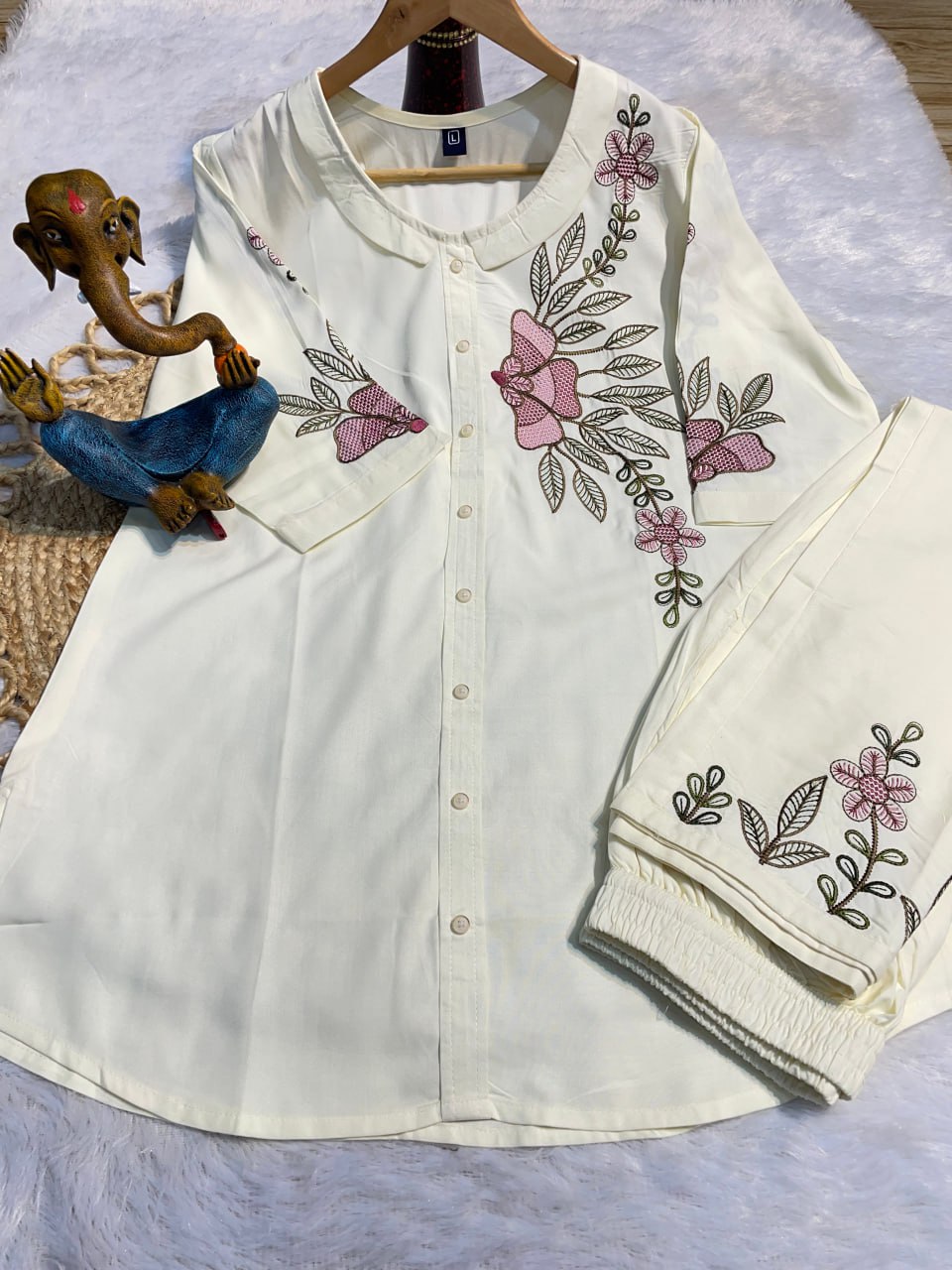 Luxury Printed Co-Ord Set for Women – Elegant Party & Casual Wear