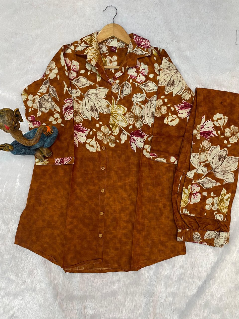 Luxury Printed Co-Ord Set for Women – Elegant Party & Casual Wear