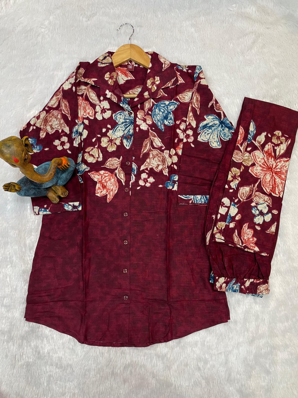 Luxury Printed Co-Ord Set for Women – Elegant Party & Casual Wear