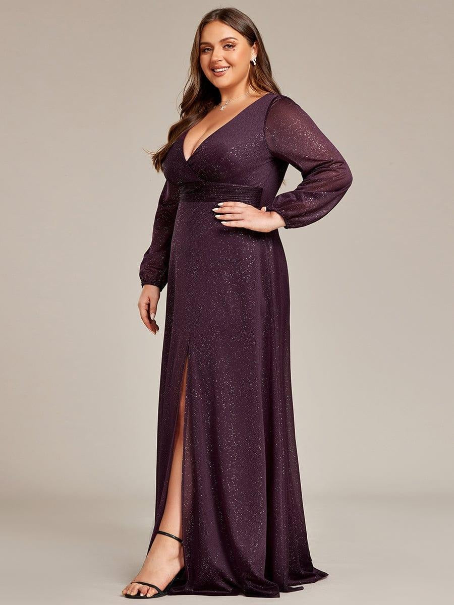 Luxury Black Wrap Maxi Gown for Women | Evening Party & Cocktail Dress Black