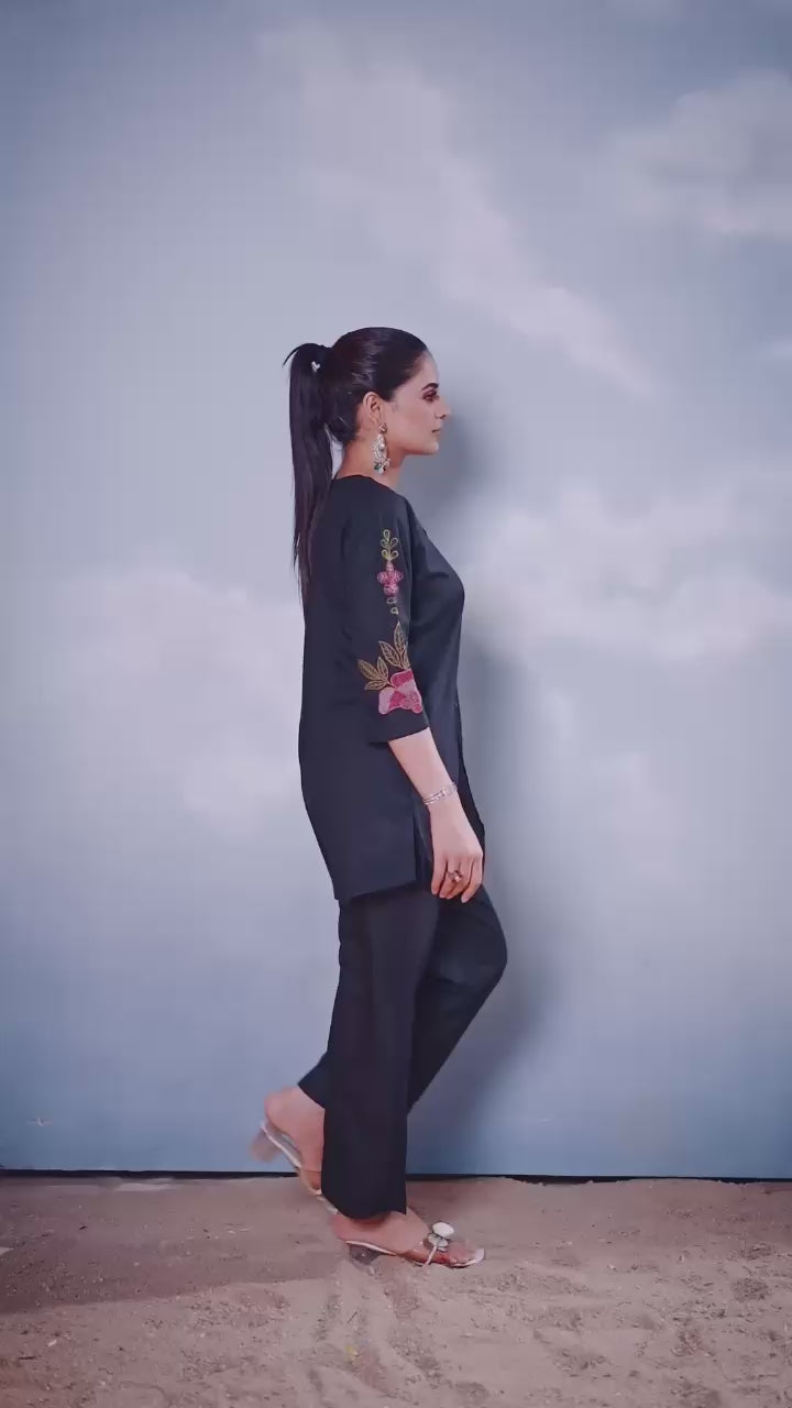 Luxury Printed Co-Ord Set for Women – Elegant Party & Casual Wear